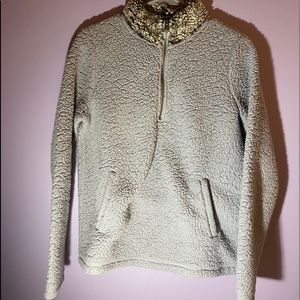 Abercrombie Fuzzy Quarter Zip
